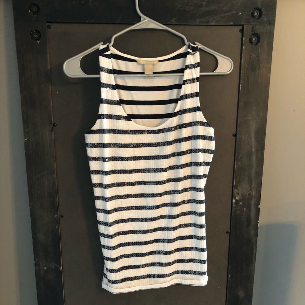 🍷BOGO SALE Banana Republic Sequin Tank Top